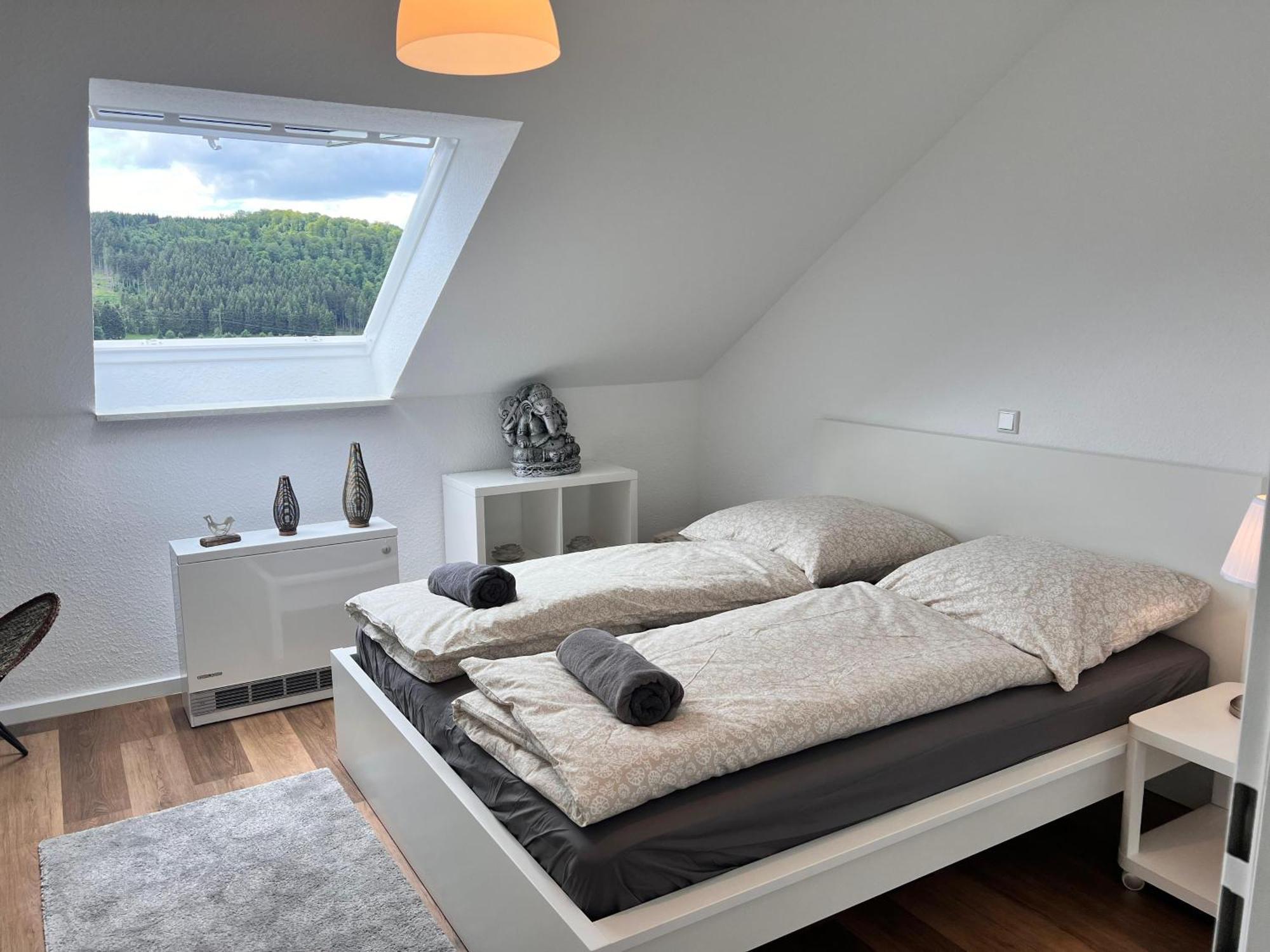 Gemuetliche 3-Zimmer-Wohnung Mit Panoramablick Und Kostenlosem Ueberdachten Parkplatz Winterberg Exterior photo